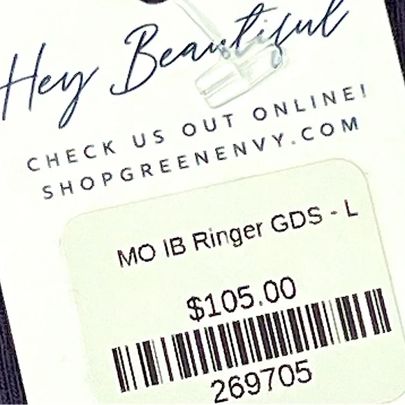 MOTHER, XL, Ringer T-shirt, Crop, Couture, Designer, $105, Graphic Tee, NWT! - Picture 4 of 14